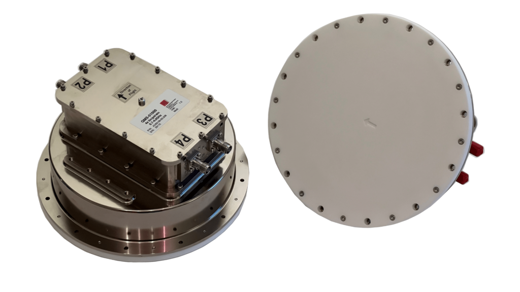 QMS-01000 Quad Antenna from both sides
